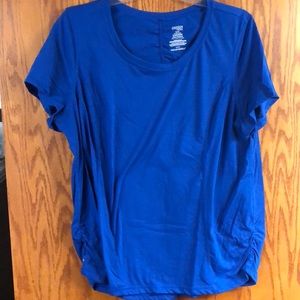 Danskin loose shirt 3x 22/24 color really royal